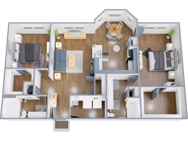 Unit 16-1631 floor plan